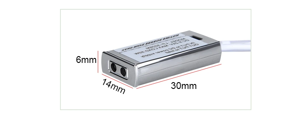 12 V/24 V ИК ручная развертка Сенсор переключатель детектор 5A ручной Wave Smart движения Сенсор светильник переключатель для Светодиодные ленты Шкаф Кабинет светильник