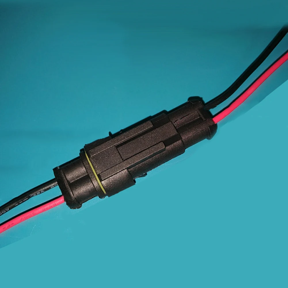 2pin Way Car Jack Plug Waterproof Marine Kit With Wire AWG Electrical Connector Male Female Cable | Автомобили и мотоциклы