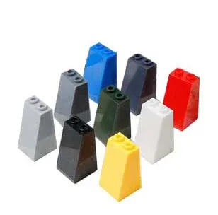 20 шт./лот кирпичные детали для наклона черепица 2X2X3 No.3684 Блока DIY совместимые с
