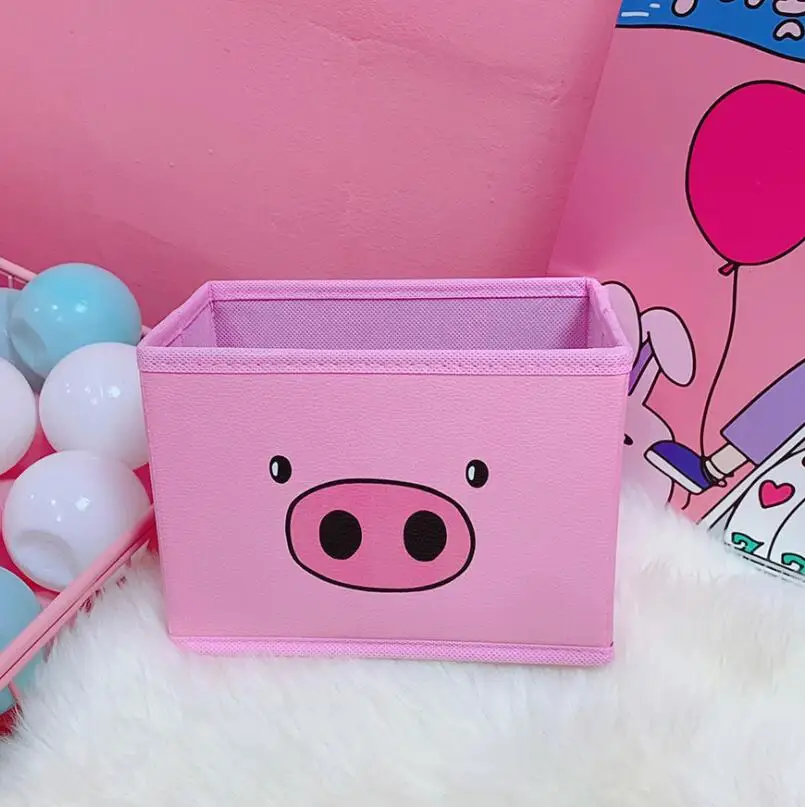 Милая розовая коробка для приема в японском стиле с сердечками хранения