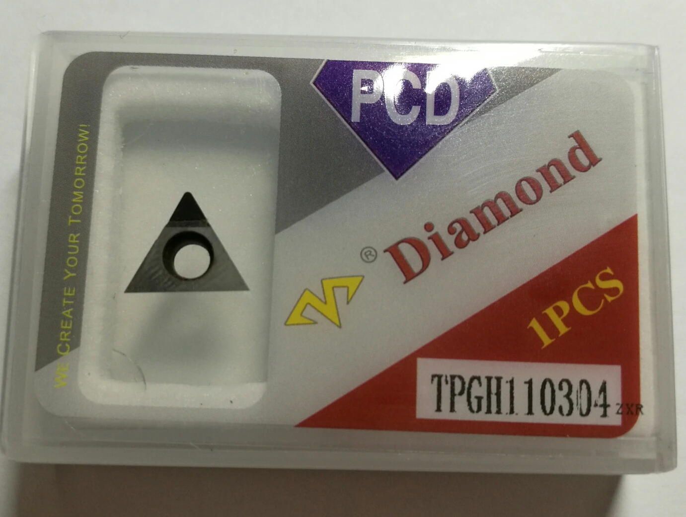 

PCD вставка, TPGH110304, заводские магазины, токарный станок с ЧПУ