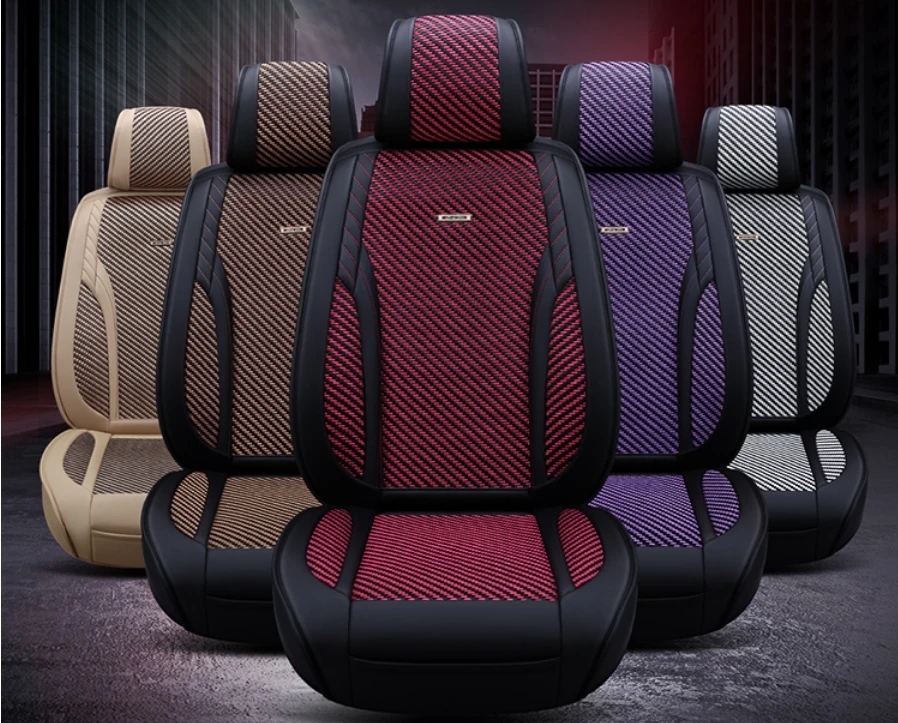 Высокое качество и! Полный комплект чехлов для сидений автомобиля для Toyota Vanguard 5 сидений 2012-2007 дышащие удобные чехлы для сидений