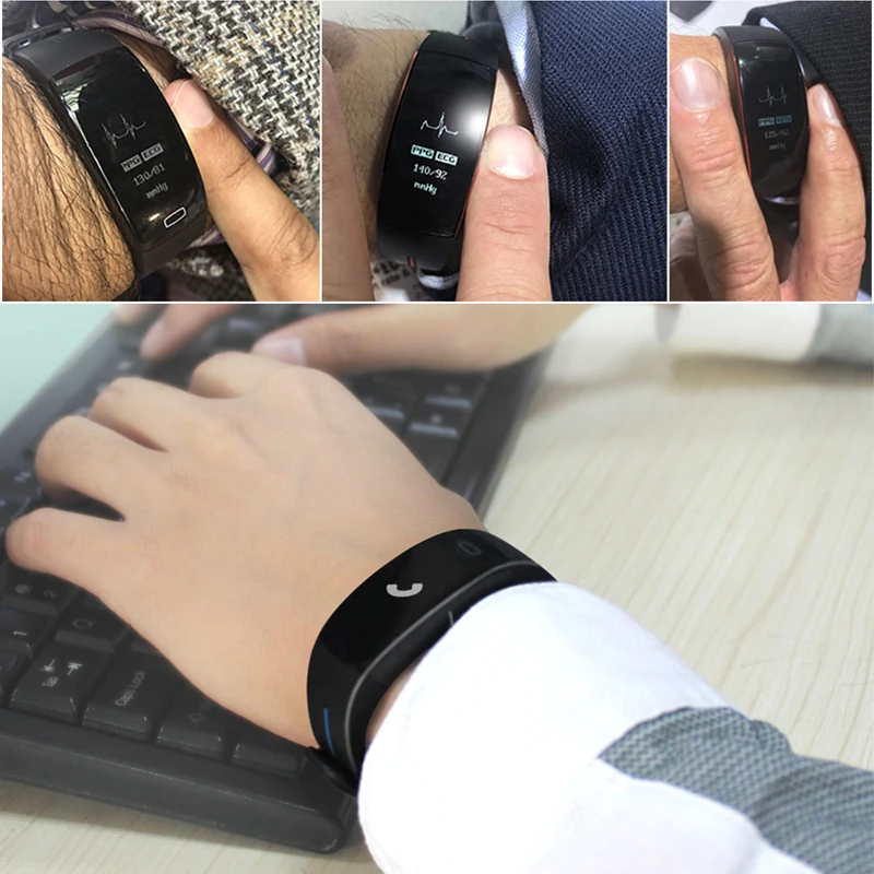 Новый смарт браслет FREZEN P3 с поддержкой ЭКГ + PPG Мониторинг Артериального Давления