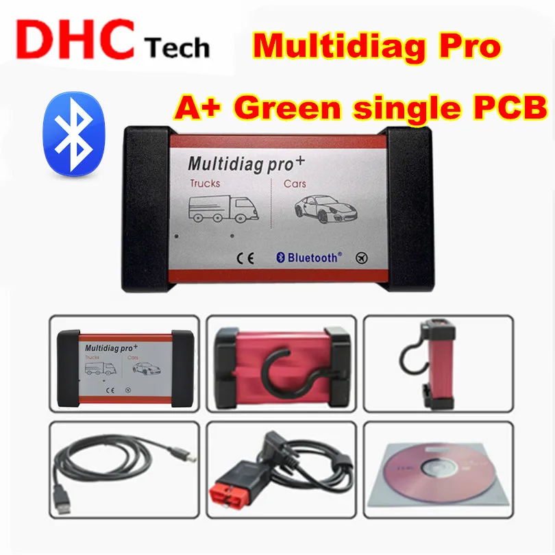 A + качественная зеленая одноплатная multidiag pro 2016 00 с Keygen obd2 Bluetooth TCS PRO