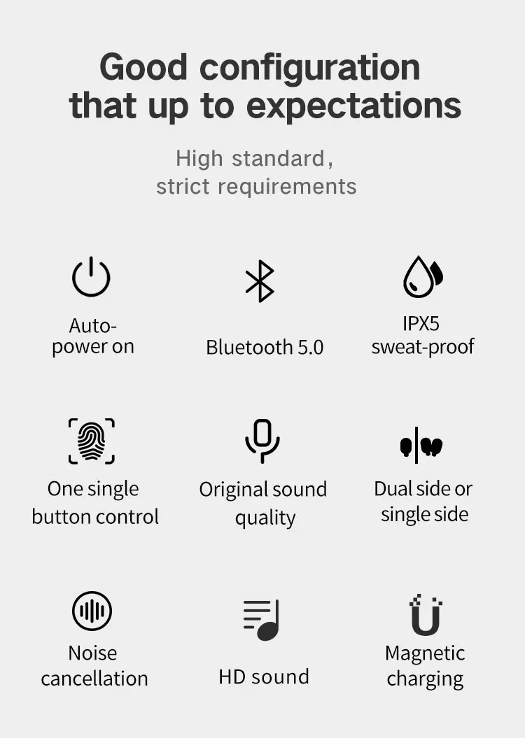 FineBlue X9plus Bluetooth наушники 5,0 TWS Беспроводная мини-гарнитура дисплей питания наушники с зарядным устройством спортивные наушники игровые