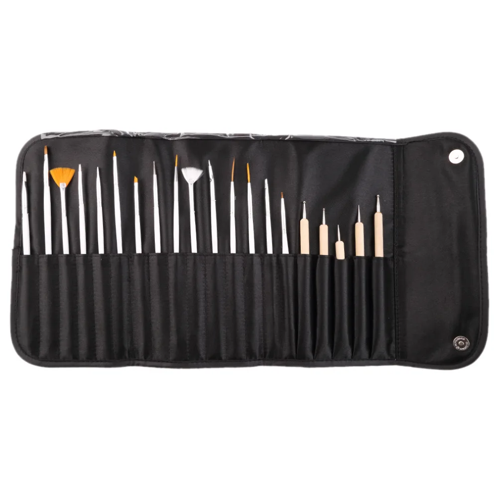 Гель для ногтей щетки полировки 20 шт./компл. щетка декора набор инструментов