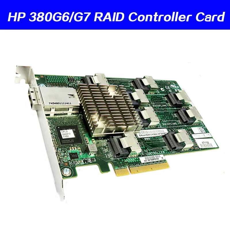 Плата расширения 468406 B21 SAS Raid 487738 001 468405 002 для серверов HP380G6 G7 плата внешняя