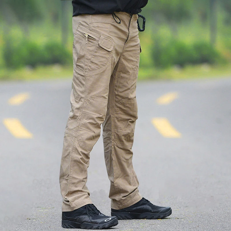 Мужские брюки повседневные удобные износостойкие военные тренировочные