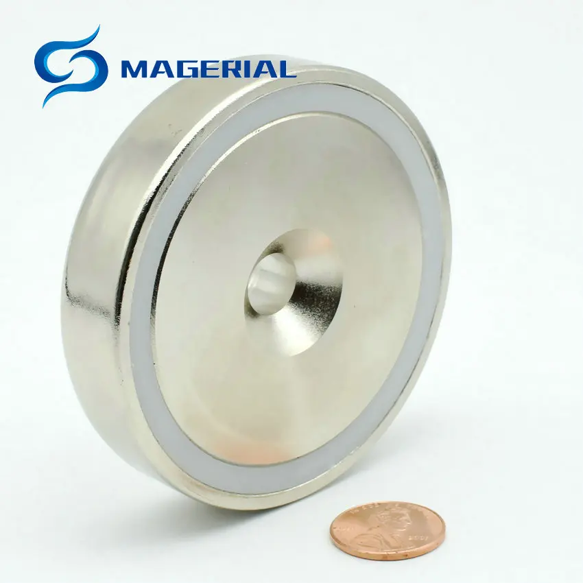 Мощный Неодимовый магнит с потайным отверстием диаметр 16 75 мм|pot magnet|mounting magnetmagnet