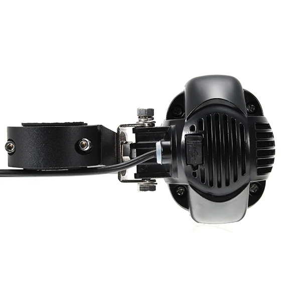 DC9-85V 20 Вт 2000lm Мотоциклов СВЕТОДИОДНЫЕ Повесить-out Фары С USB Зарядное Устройство