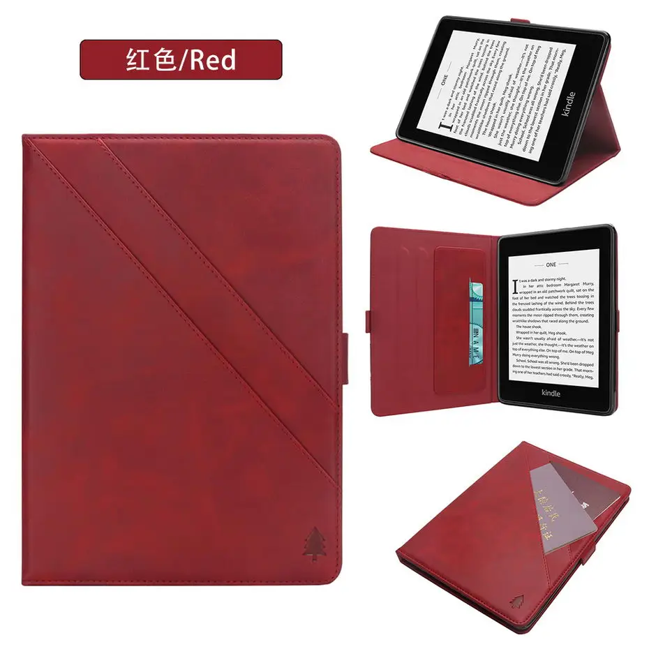 Кожаный флип-чехол для Amazon All-New Kindle Paperwhite выпущенный смарт-чехол Funda для Kindle Paperwhite 4 10 поколения
