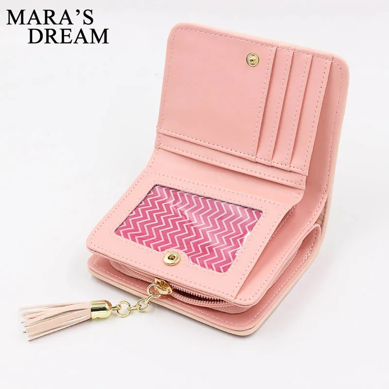 Женские кошельки Mara's Dream 2021 из искусственной кожи короткий модный мини