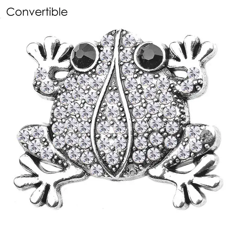 Hot quality Rivca Pearl Cameo Rhinestone magnetic brooch for Women Pink Vintage Muslim Frog Brooch pin accessory | Украшения и