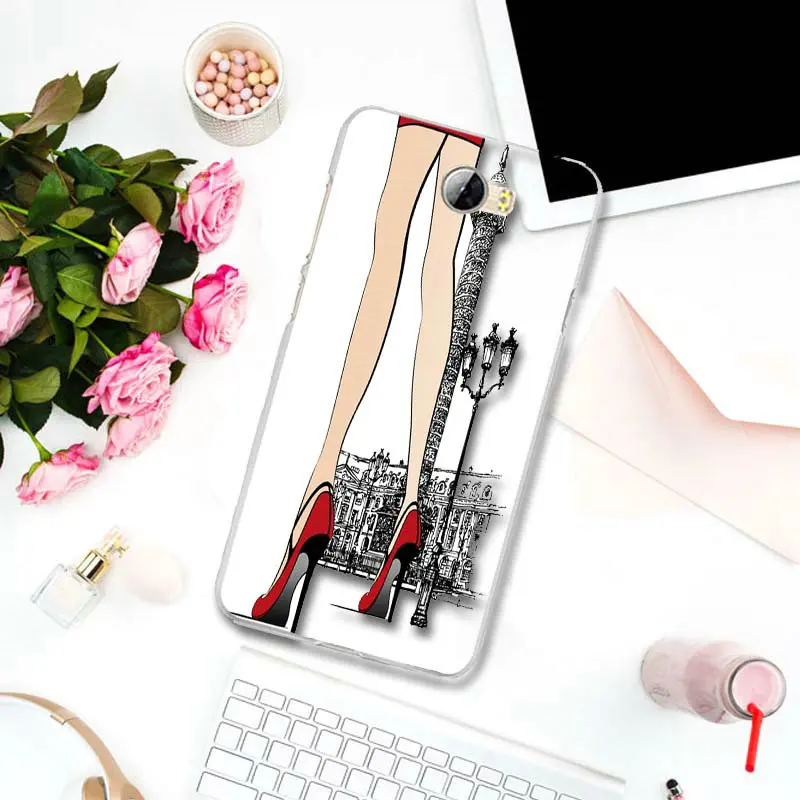 Pop Woman High Heel Shoe Art Soft Silicon Phone Case for Huawei P8 P9 P10 P20 P30 Mate 10 Lite Pro Y3 Y5 Y6 II Honor 7 Smart | Мобильные