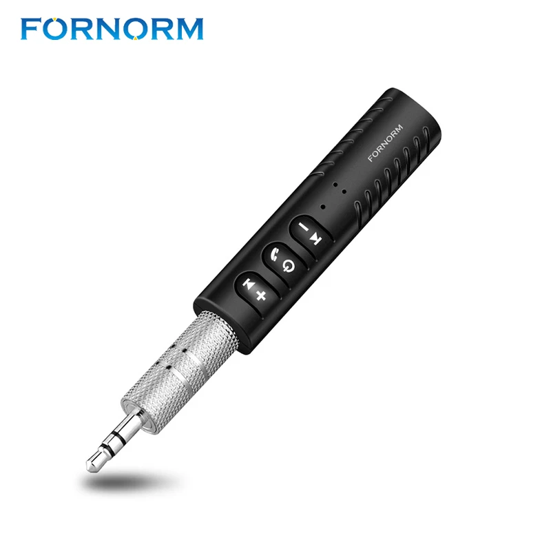 FORNORM Мини 3,5 мм автомобильный комплект Bluetooth приемник потоковое воспроизведение музыки Аудио приемник адаптер авто AUX для динамика наушников автомобиля стерео