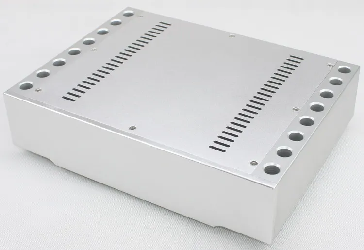 Роскошный алюминиевый кожух усилителя корпуса WF1172 корпус dac коробка теплоотвода