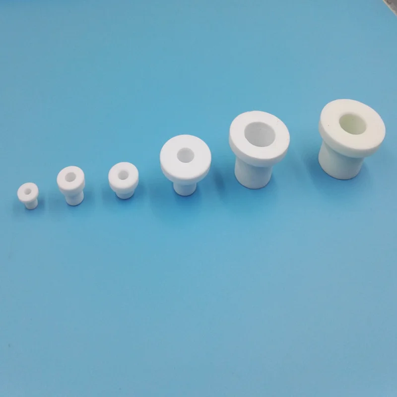Alumina ceramic insulators High temperature posts | Flanges