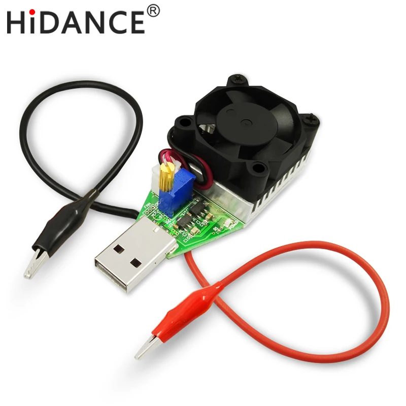 

usb dc electronic load resistor battery power bank capacity testing charger adjustable constant current voltage aging discharge