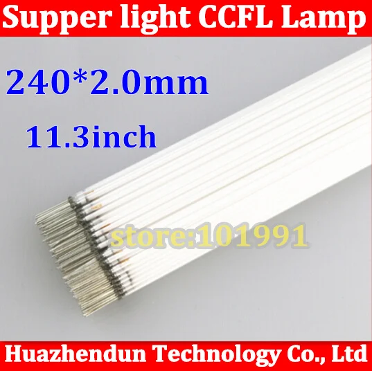 

CCFL LAMPS 240MM*2.0MM 11.3'' LCD CCFL Backlight Lamp LCD Monitors Best price Free shipping