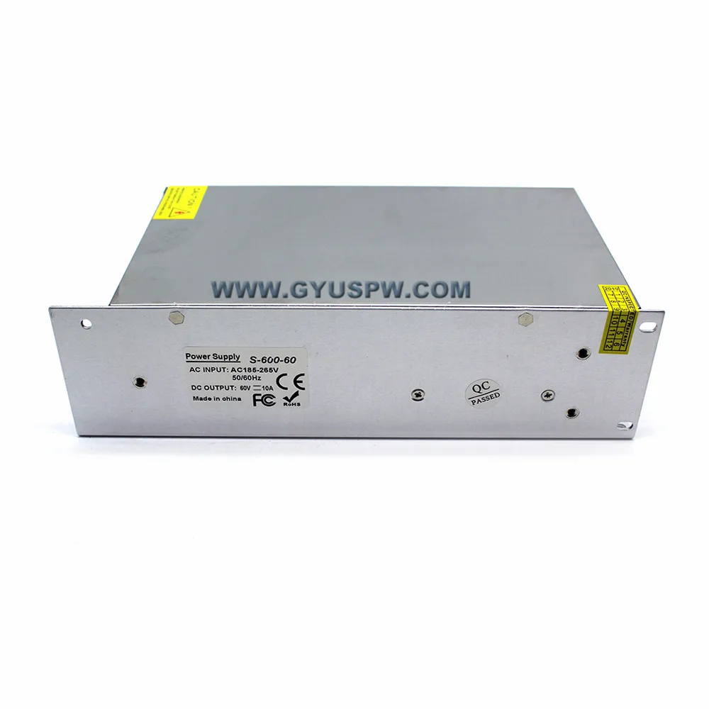 Питание dc60V 10A 600w Источники питания трансформатор привода 110 220 AC/DC 60V адаптер для CNC