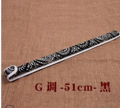 51cm bag for G key 48/51/55/60/64/70 см рукаовов, народный костюм Портативный Флейта Сумка Мягкий чехол толщиной ударопрочный флейта аксессуар gig Крышка для небольших acdefg ключ - Цвет: 51cm bag for G key