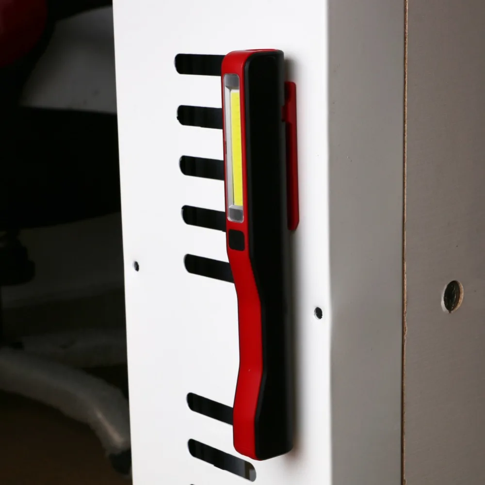 Мини лампа для осмотра с COB светодиодами зарядка через USB магнитная ручка