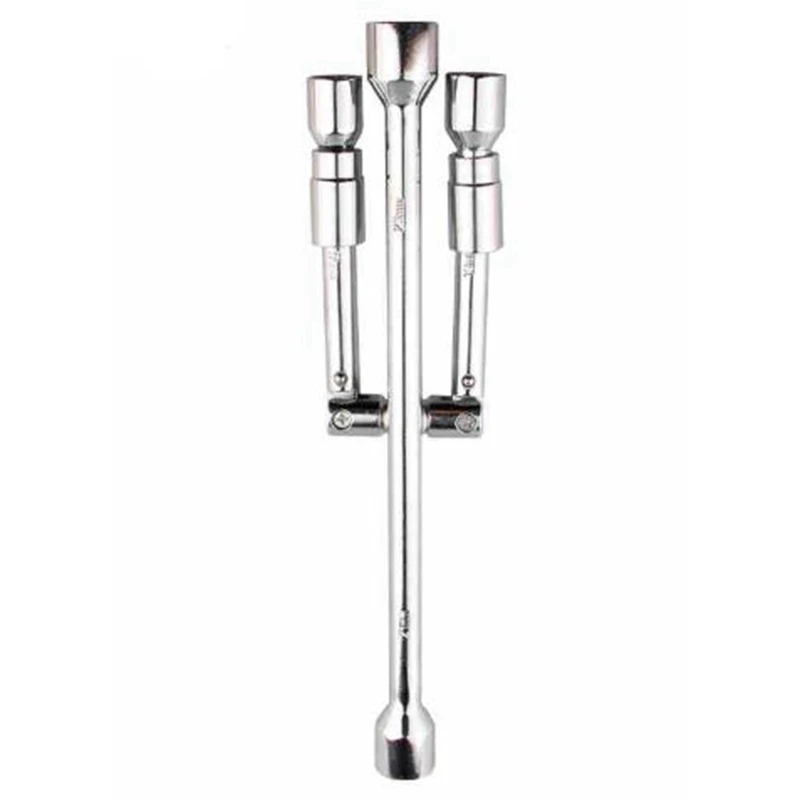 Складной перекрестный гаечный ключ инструмент для ремонта автомобильных колес 17