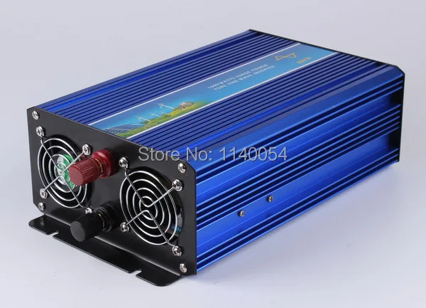 1000 Вт решетки инвертор DC12V или 24 В к AC100/110/220 В переменного тока или 230/240 В Чистая синусоида выход Солнечный ветер Инвертор 1000 Вт 24 в 12 В