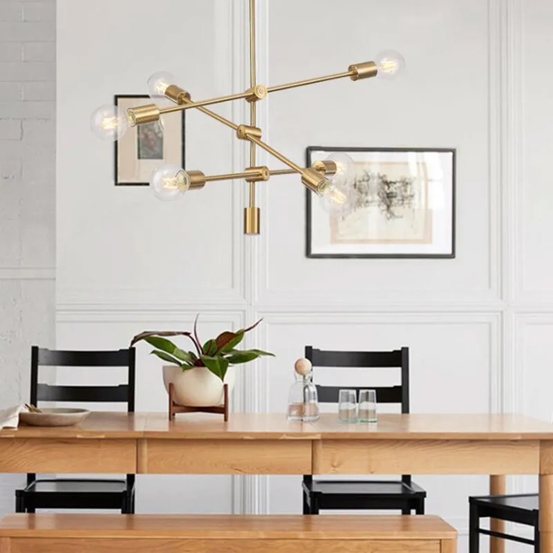 

Lampada Nordic Modern Kitchen Pendant Light for Dining Living Room Home Decoration Branch Hanglamp Bedroom Lighting Fixtures