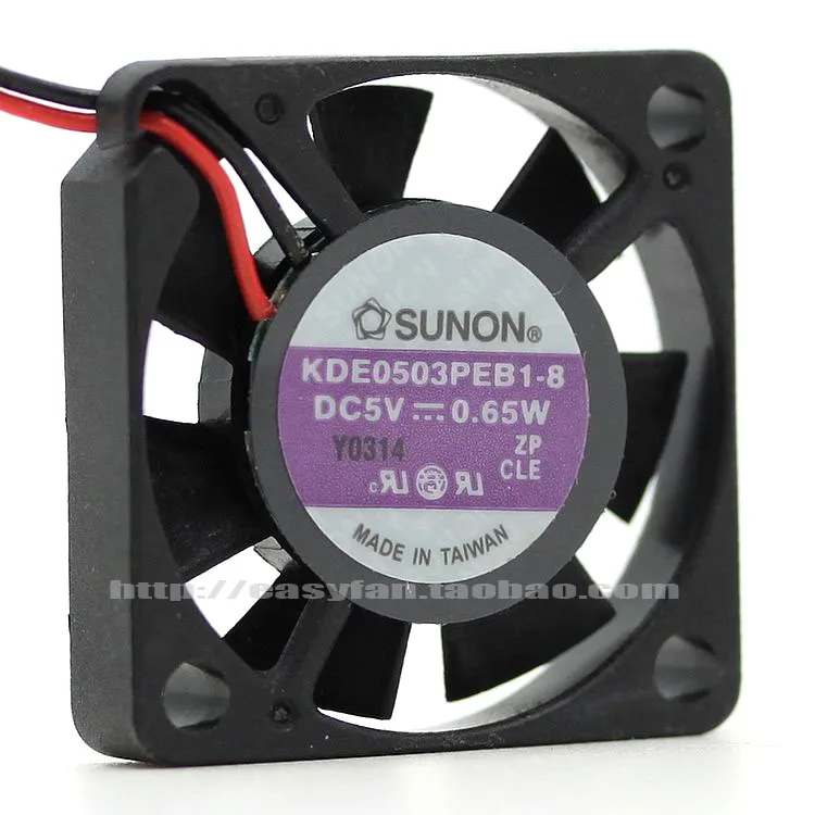 Новый ультратонкий охлаждающий вентилятор SUNON KDE0503PEB1-8 micro 3006 5V 3 см