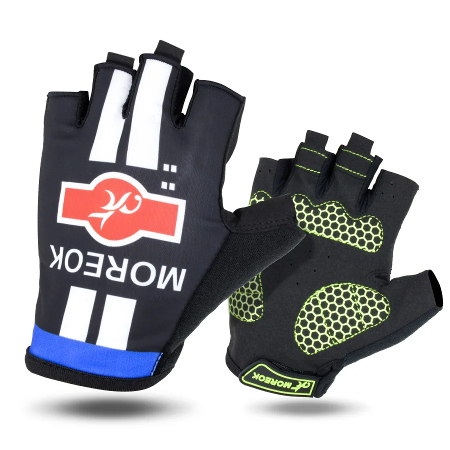Перчатки для велоспорта с половинными пальцами женские мужские летние