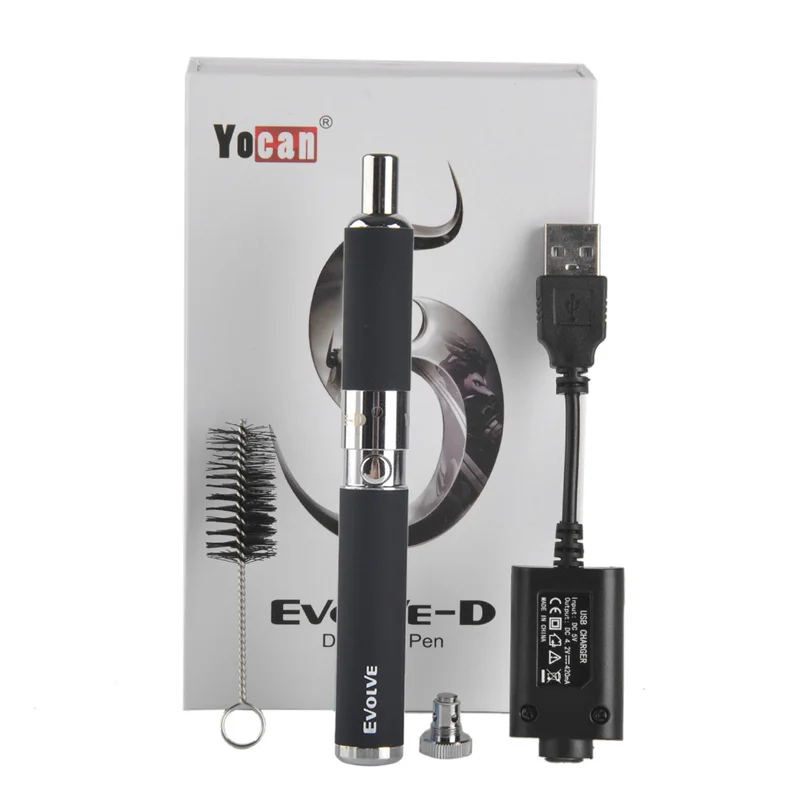 Yocan Evolve D mod воск набор сухих трав ручка кварцевые две катушки испаритель 650mah