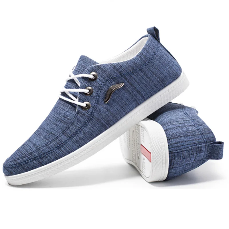 2019 New Men's Shoes Men Loafers Breathable Driving High Quality Casual Slip-on Canvas For Male Sneakers | Обувь