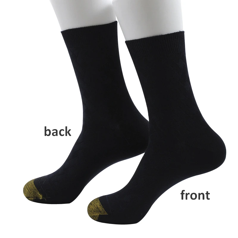 Мужские антибактериальные носки из бамбукового волокна 5 пар/лот|brand men socks|men brand