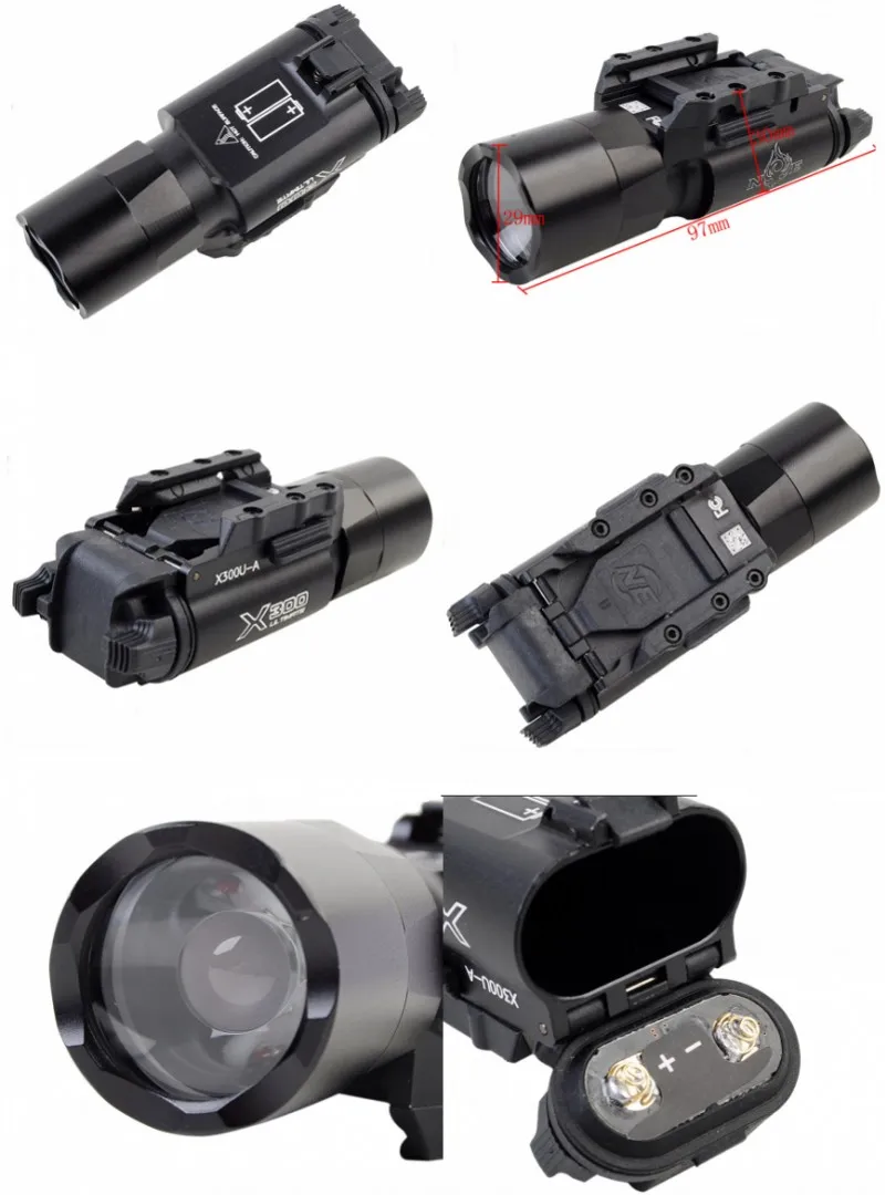 Ночник Evolution X300U светодиодный светильник вспышка Тактический оружейный