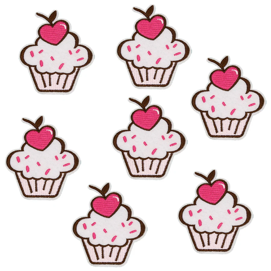 10 шт. патчи для вышивки тортов|patch badge|iron sewingbadges for clothing |