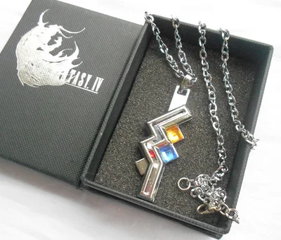 Ожерелье для ключей финальная фантазия с космическим истребителем и молнией