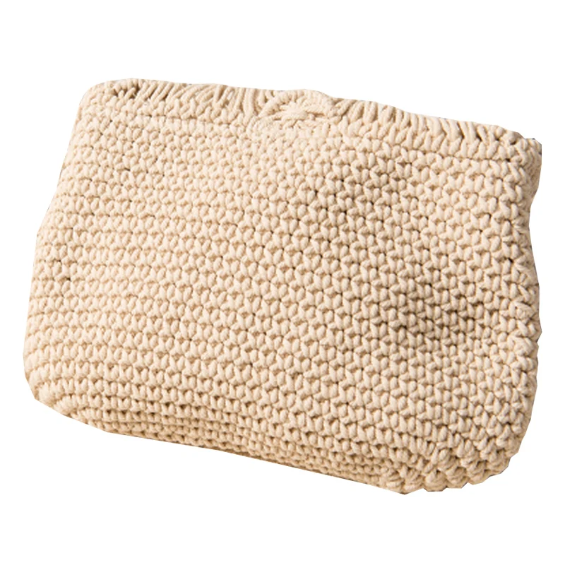 LACATTURA Чешский кисточкой сумки на плечо Boho ткань крючком хлопок бахромой Bolsa Femininas
