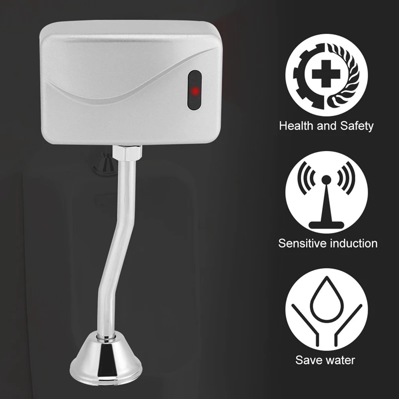 Infrared Sensor Urinal Flush Valve Flusher Automatic Battery Operated Water Saving Gert Toilet Parts For Bathr | Обустройство дома