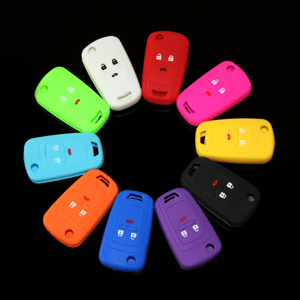 Лидер продаж силиконовый чехол для автомобильного ключа Chevrolet Cruze 2009-2013 Седан