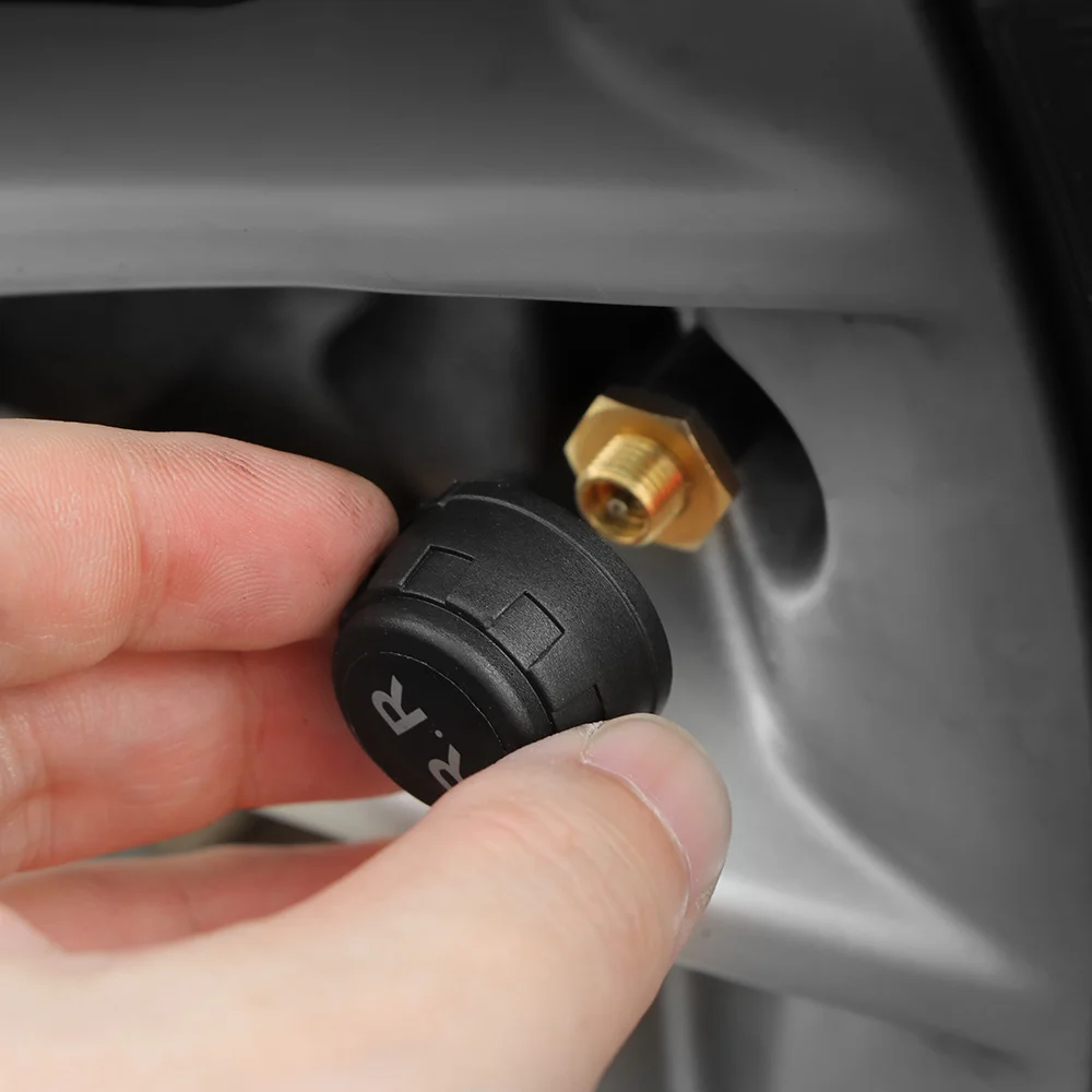 Беспроводной автомобильный монитор давления в шинах Система TPMS ЖК дисплей