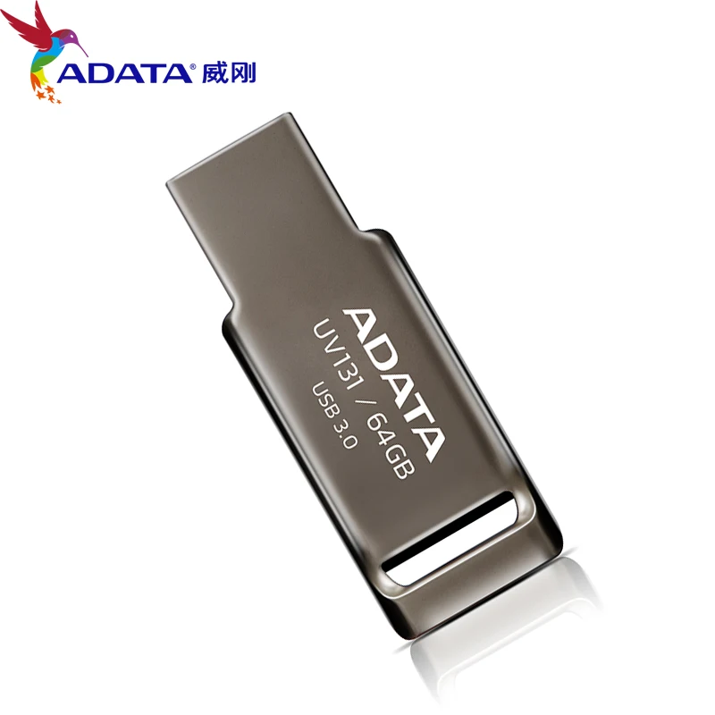Абсолютно новый оригинальный ADATA настоящий объем 64 Гб металлический
