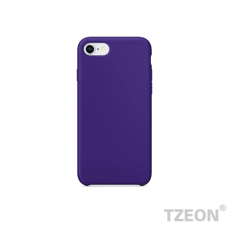 Ultra Violet Официальный стильный жидкий силиконовый чехол для IPhone XS Max X 8 8Plus 7 7Plus 6 Plus Мягкий LSR резиновый чехол - Цвет: Ultra Violet