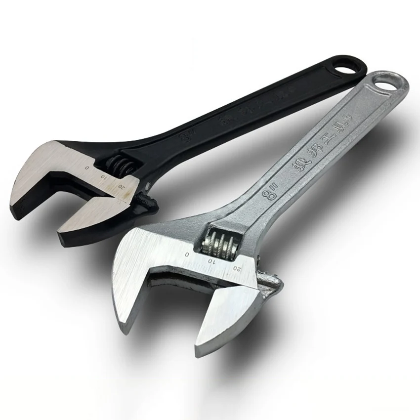 

Wrench 4" 6" 8" 10" 12" Adjustable Spanner Shifting Spanner Car Repair Tools Multi-Functional Tools High-Carbon Steel Wrenchs