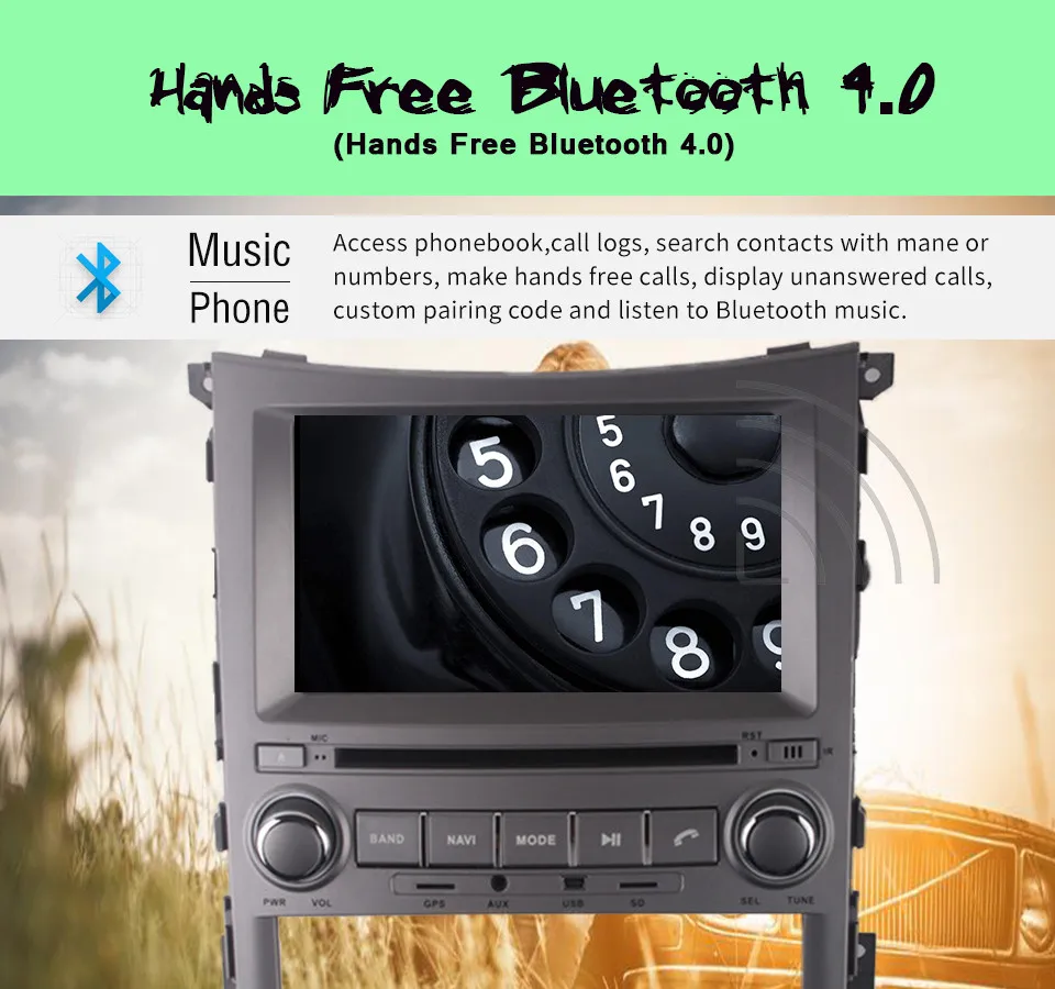 Автомобильный DVD плеер HYUNDAI VERACRUZ/IX55 4 Гб ОЗУ android 10 мультимедийная навигация GPS