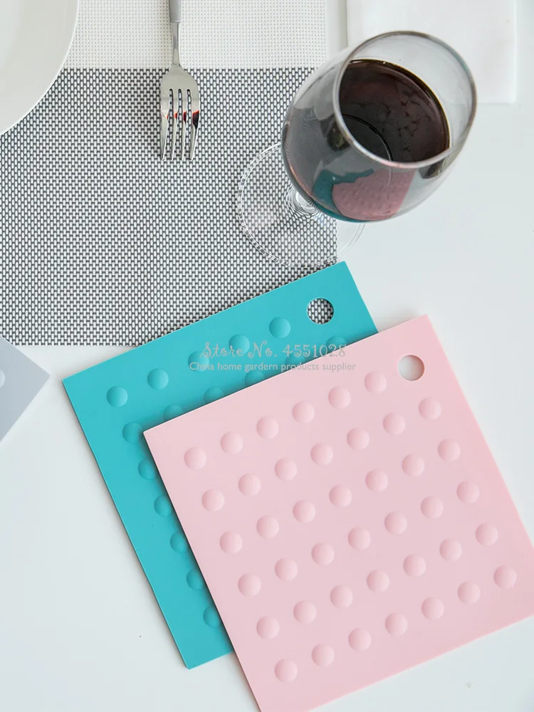 Умный дом умный квадратный силиконовый коврик для сушки посуды нескользящая