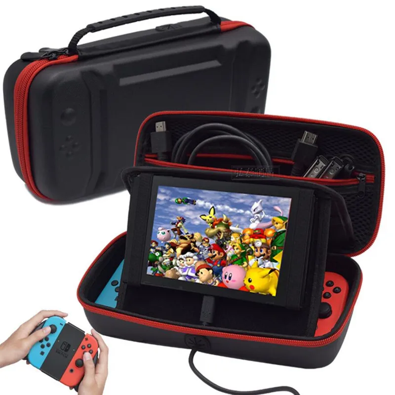 Чехол Nintendo Switch PU водонепроницаемый противоударный чехол с твердым корпусом