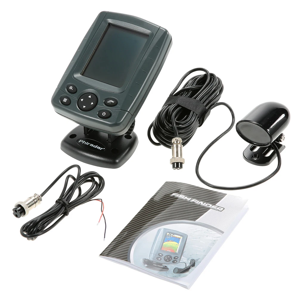 Открытый гидролокатор рыболовный искатель сигнализация детектор рыбы глубинный