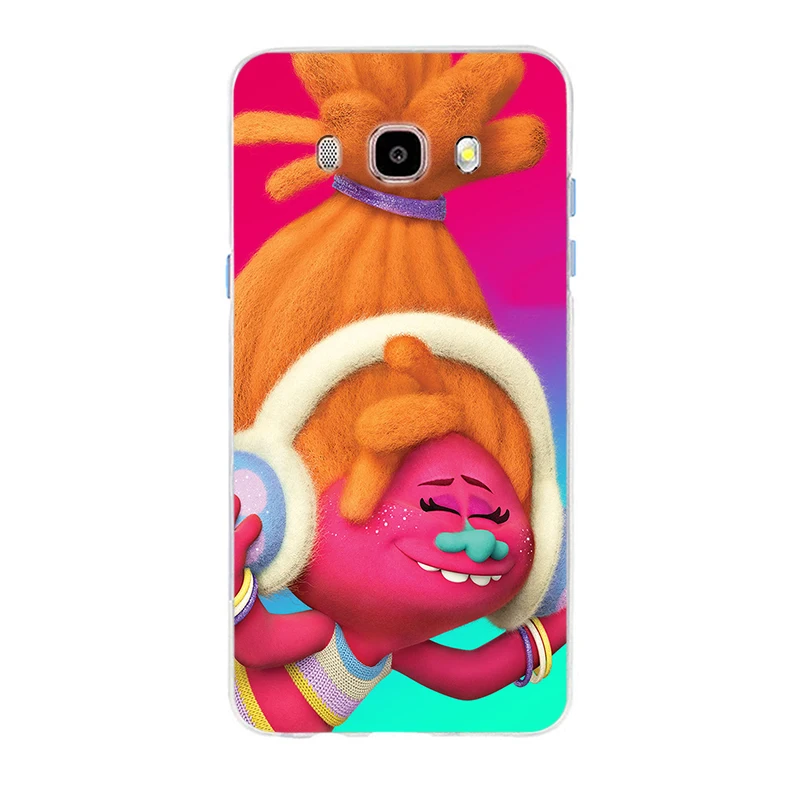 Likable Trolls Poppy летний розовый ТПУ 2018 чехол для телефона Samsung Galaxy S6 S6edge S6Plus A7 S7edge S8 S9 A5 J5