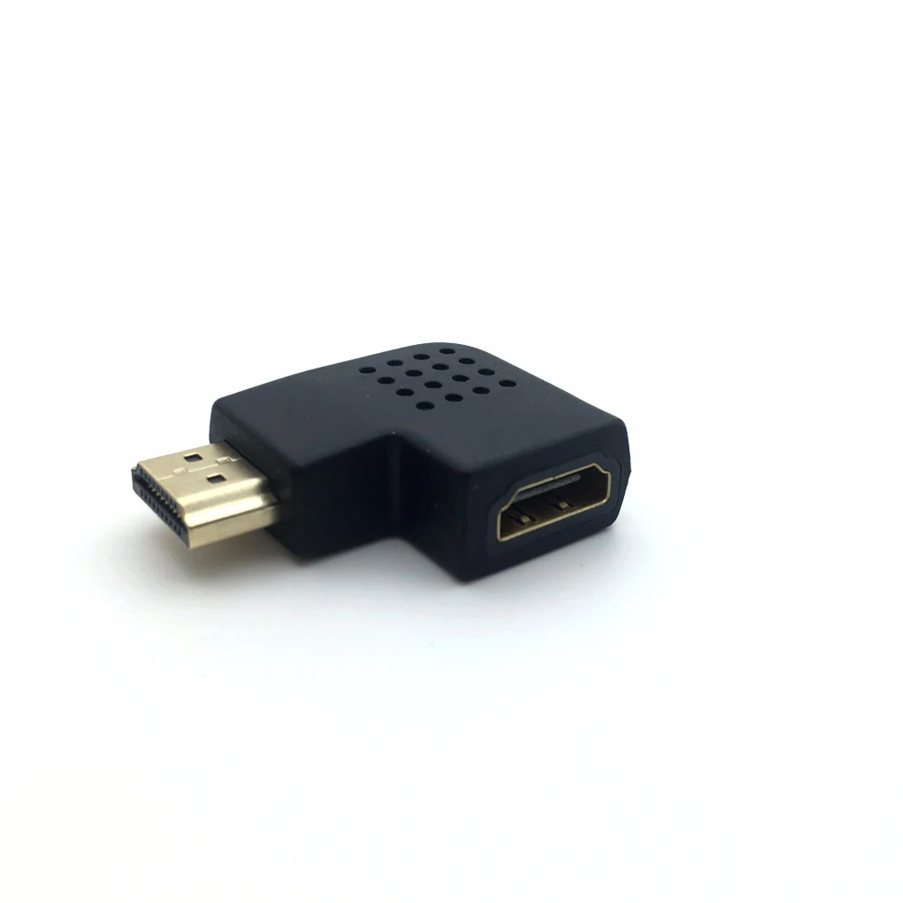 HDMI разъем мужчина к Женский адаптер 4 конвертер Extender 270 90 градусов правый угол для